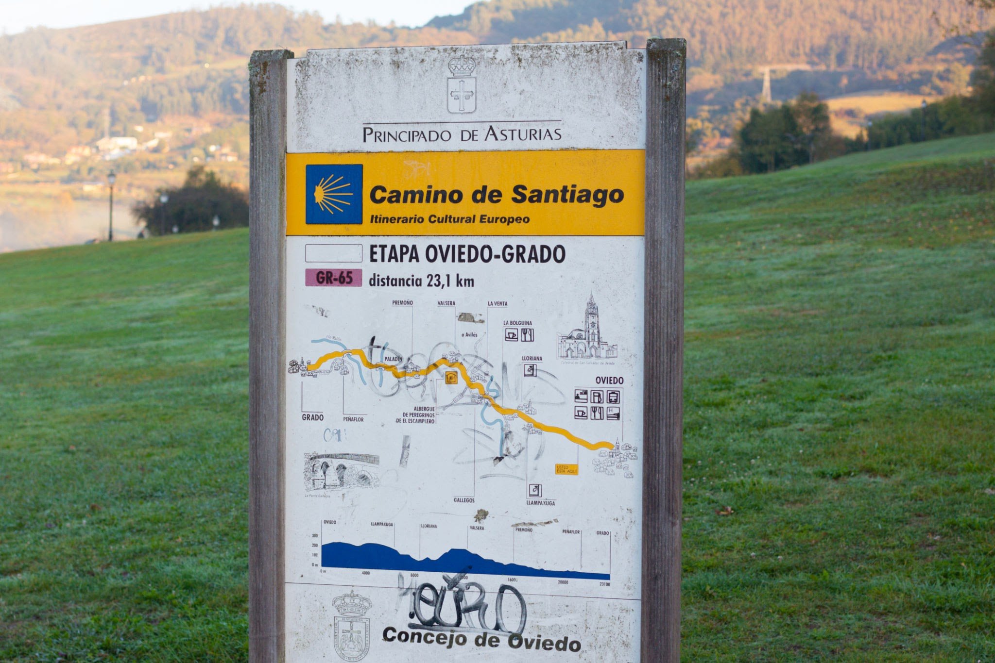 Camino de Covadonga (Catedral de Oviedo a Covadonga)